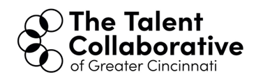 Logo: The Talent Collaborative with circles. Logo: The Talent Collaborative with circles.